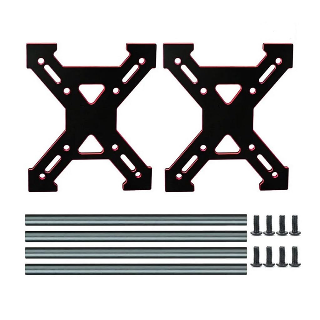 KingVal Metal Wheel Rim Tire Storage Rack RC Tool Kit Compatible with AXIAL SCX24 TRAXXAS TRX4M FCX24 1/24 1/18 1'' 1.1'' RC Cra