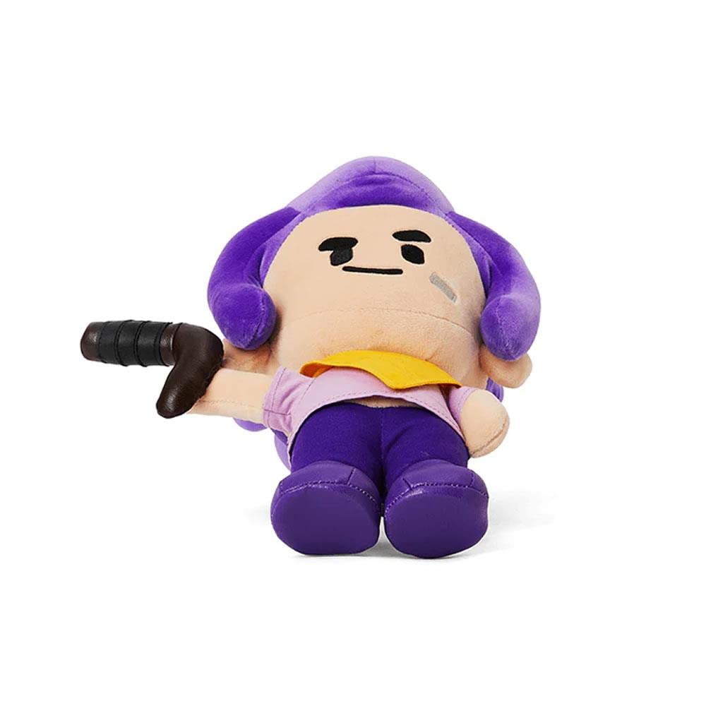 Brawl Stars Plush Buddies | 7-Inch-Tall Collectibles | Brawl Stars Plush Toy Doll | Shelly Plush| Brawl Stars Licensed Toy Plush