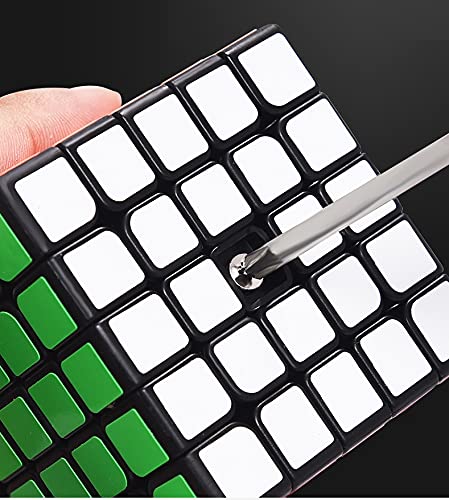Irrdfo 5X5 Speed Cube, 5X5 Cube Puzzle Black