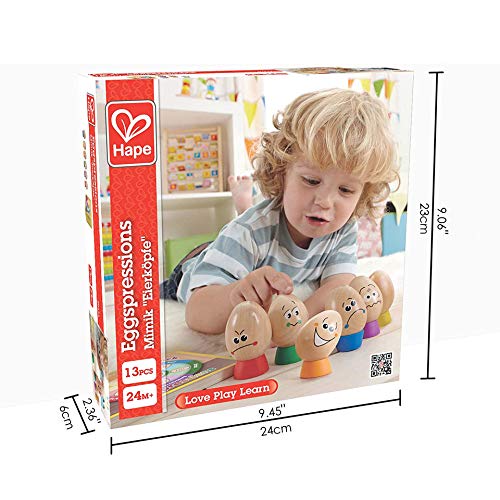Hape Eggspressions Wooden Learning Toy With Illustrative Book