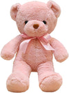Hgplvxj 13.5 Pink Teddy Bear Plush Toy - Cute Stuffed Animal Gift for Kids & Girlfriend - Perfect for Birthdays, Christmas, Valentine's Day