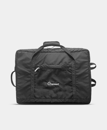 Chessnut Deluxe Chess Board Carrying Bag - Black Nylon Travel Bag for 68x46 cm Boards, Model CB3