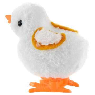 NOVELTY GIANT WWW.NOVELTYGIANT.COM Wind Up Hopping Chicken Easter Egg Baby Chick 2 Pk (White)