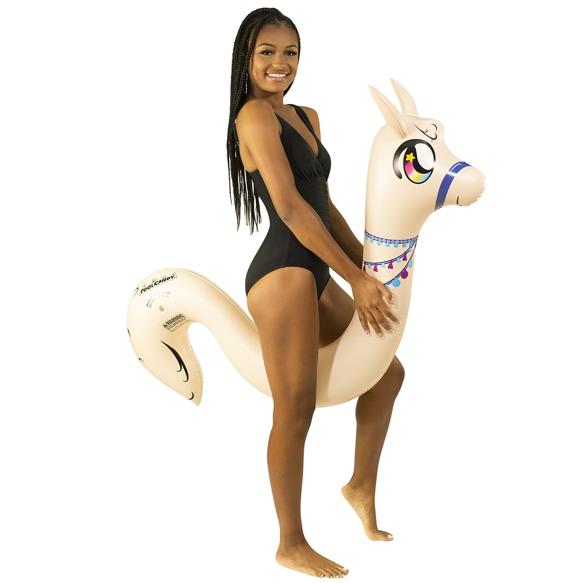 Poolcandy Inflatable Animal Swim Noodles (Llama)