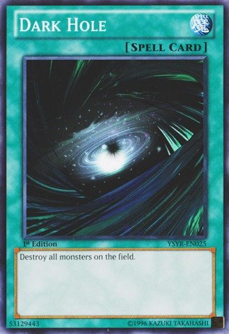 Yu-Gi-Oh! - Dark Hole (Ysyr-En025) - Starter Deck: Yugi Reloaded - Unlimited Edition - Common