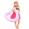 ZHUYNXIR Pink Heart Float Kids Heart Pool Floats Water Fun Beach Party Toys for Kids Birthday Scene Layout Props.(18 in Pink