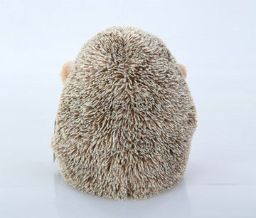DILLY DUDU 20CM Plush Hedgehog Stuffed Animal, Soft Brown Toy Gift for Children & Girlfriend, 8 Inches