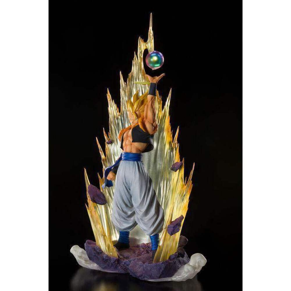 Bandai - Figurine Dbz - Super Saiyan Gogeta Fusion Reborn Figuarts Zero 28Cm - 4573102608581