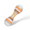 WoodenEdu Baby Maracas - Multicolor Wooden Rumba Shaker Percussion Rattles for Kids & Toddlers Musical Instrument