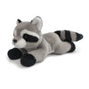 Hideekoog Stuffed Animal for Kids 8 inch Realistic Animal Plush Toy Lying Down Posture Animals Plush for Boys Girls mature-themed Birthday Hug Teaching(S-Raccoon)