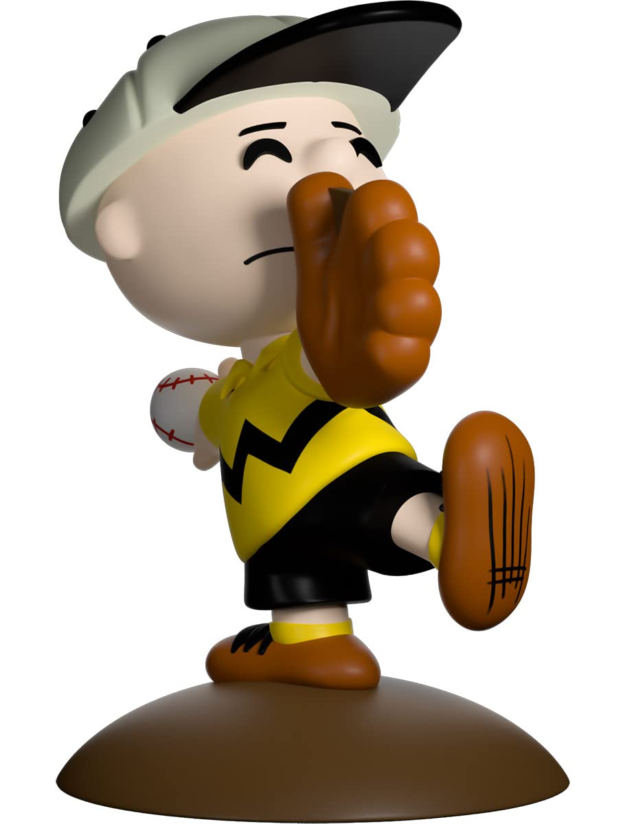 Youtooz Peanuts Charlie Brown 4.5'' Inch, Charlie Brown Vinyl Figure, Collectible Charlie Brown From Peanuts Peanuts Collection