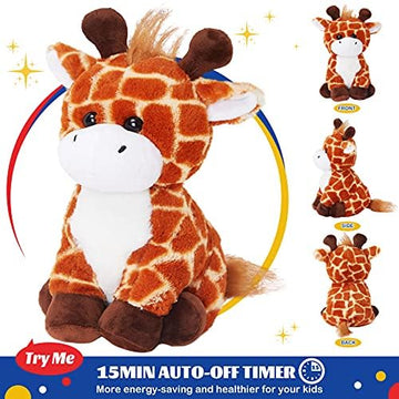 Glow Guards Musical Light Up Giraffe Stuffed Animal,Soft Glowing Singing Wildlife Plush Toy With Led Night Lights&Nursery Songs,Birthday Children'S Day Hoilday Ideal Gift For Toddler Kids,12''