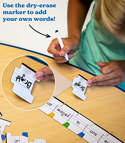Carson Dellosa 250-Piece Big Box Of Sentence Building For Kids, Sight Word Game With Color-Coded Sight Words And Punctuation Car