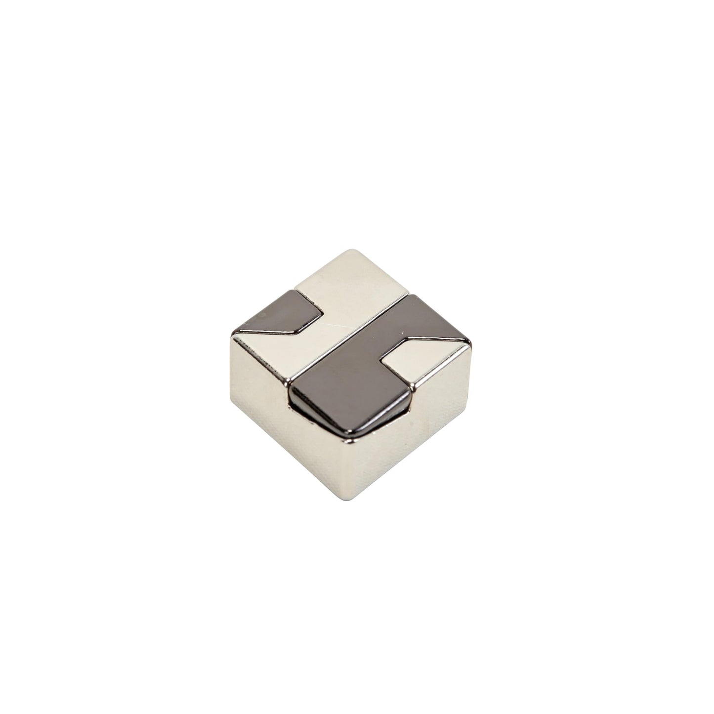 Bepuzzled | Diamond Hanayama Metal Brainteaser Puzzle Mensa Rated Level 1, For Ages 12 And Up