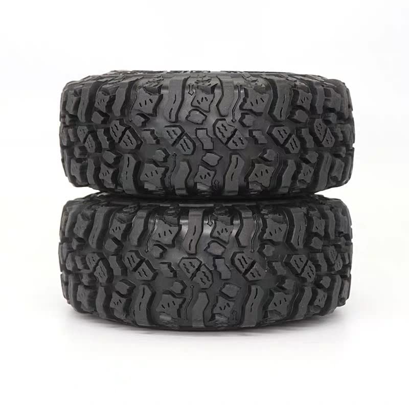 4PCS 120MM 1.9'' Rubber Rocks Tyres/Wheel Tires for 1/10 RC Rock Crawler Axial SCX10 TF2 TRX TRX-4 90047 D90 D110