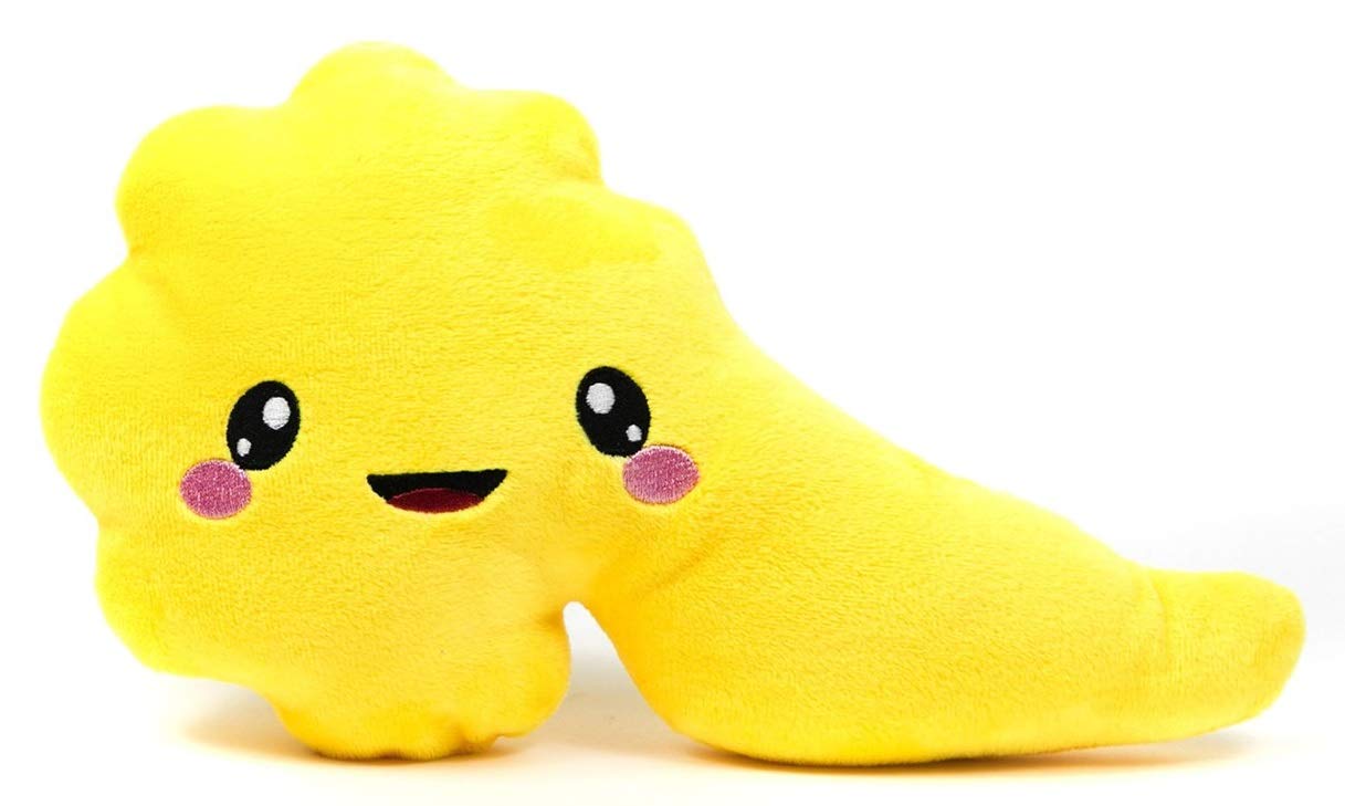 Nerdbugs Pancreas Plush - Sucrose, Yet So Far! Diabetes Gift/Pancreatitis Gift/Get Well Gift/Health Education Toy/Surgery Gift/A