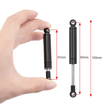 RCLIONS 90mm RC Shocks Absorber Damper Internal Spring for 1/10 RC Crawler Car TRX4 SCX10 SCX10-II D90 Upgrade Parts