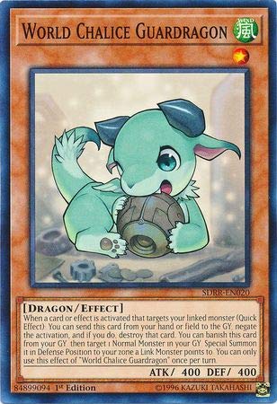 Yu-Gi-Oh! - World Chalice Guardragon - Sdrr-En020 - Common - 1St Edition - Structure Deck: Rokket Revolt