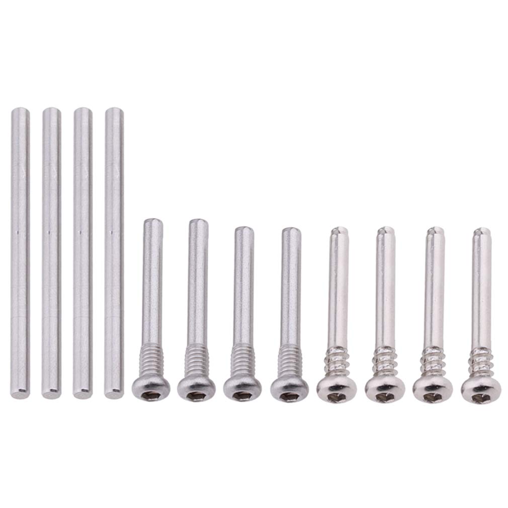 Hobbypark Complete Suspension Pin Set Screw Pins For 1/10 Traxxas Slash 4X4 Short Course Truck Rc Car, Replacement Of Parts 6834
