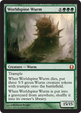 Magic: the Gathering - Worldspine Wurm (140) - Return to Ravnica