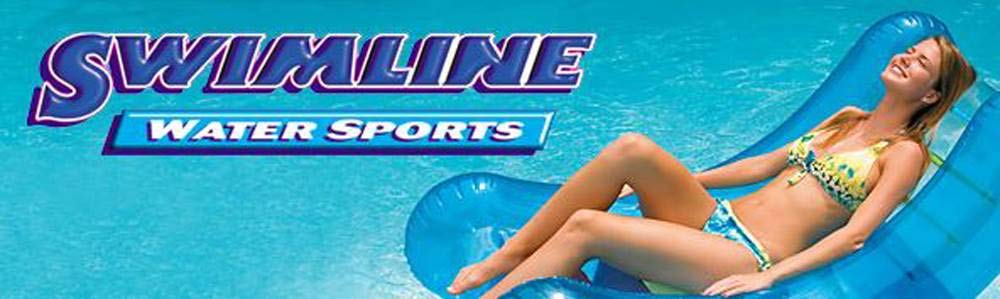 Swimline Giant Pretzel Swim Fun Inflatable Floating Seat, 1-Pack