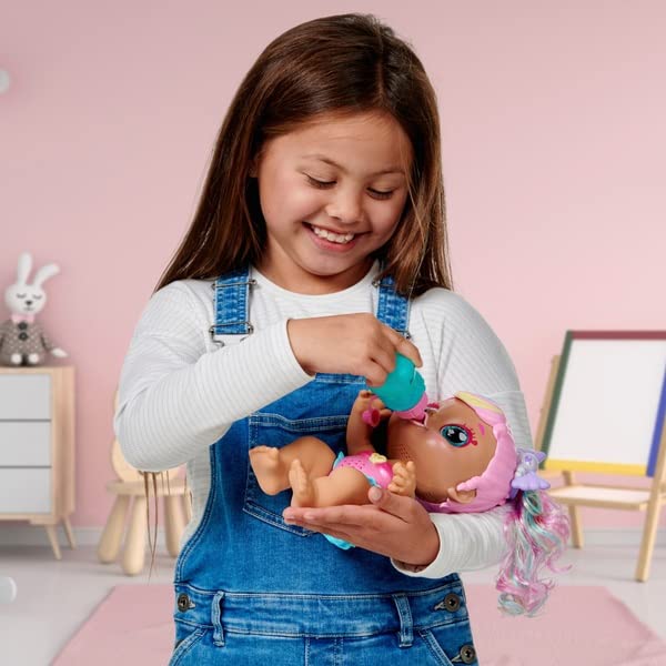 Kindi Kids Electronic 6.5' Doll And 2 Accessories - Poppi Pearl Bubble 'N' Sing