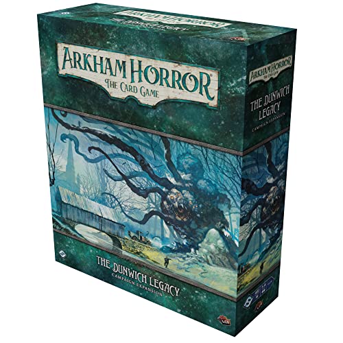 Fantasy Flight Games Arkham Horror The Card Game The Dunwich Legacy Campaign Expansion - Return To The Terror! Lovecraftian Coop