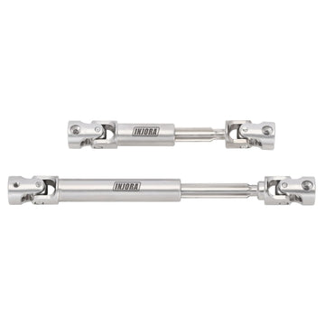 Injora 23G Stainless Steel Drive Shafts For 1/18 Rc Crawler Trx4M High Trail K10 F150