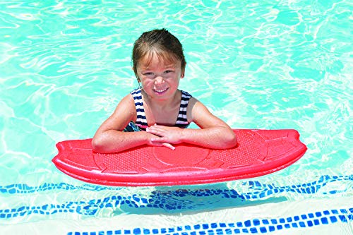 Poolmaster Swimming Pool Underwater “Surf” Board And Kickboard Pool Toy, Red