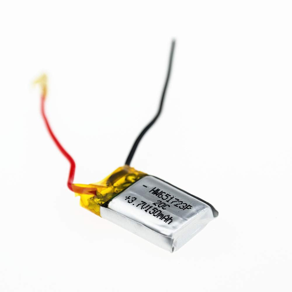 3.7V 150mAh Lipo Battery for Syma S107 S107G Helicopter S107G Battery 5 Pack 651723 Lithium Polymer Battery
