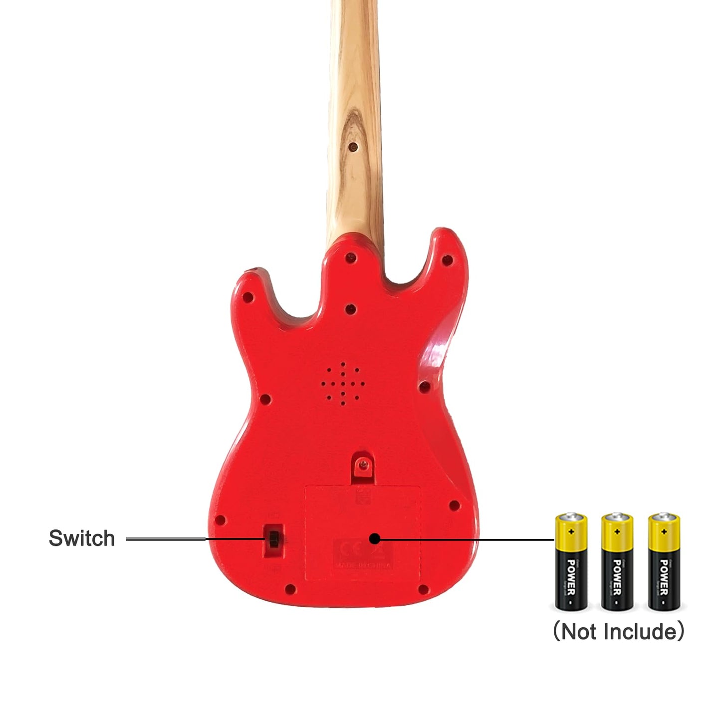 26 Inch Guitar Toy for Kids,Portable Guitar Toy Musical Instrument Toy, Educational Learning Musical Instrument Toy for Ages 3-1