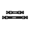 INJORA Hardened Steel Drive Shafts for 1/18 RC Crawler TRX4M, Small, Black, Model 4M-84BK, 23g/Set Upgrade