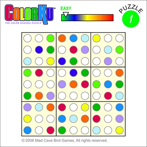 Colorku By Mad Cave Bird Games