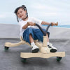 Homero 360-Degree Spin Drift Foldable Car | Fiberglass-Reinforced Construction | Ergonomic Seat & Compact Foldable Design (Pink)