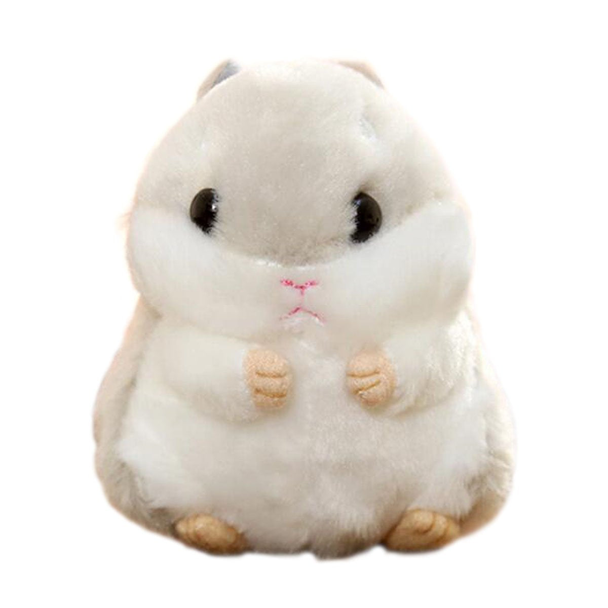Cuddly Hamster Soft Stuffed Animals Cushion Toy Doll, 4' /10Cm Mouse Plushie Toys Best Birthday Gifts For The Children Kids Baby Toys (Gray)