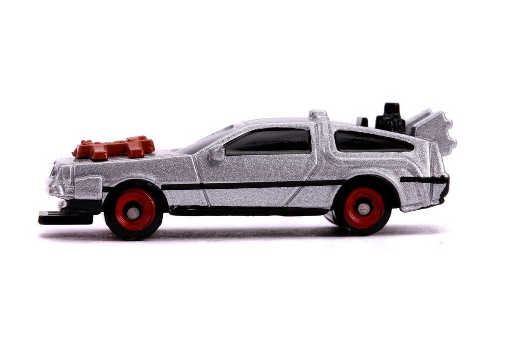 Back To The Future 1.65'' Nano 3-Pack Die-Cast Cars, Toys For Kids And Adults