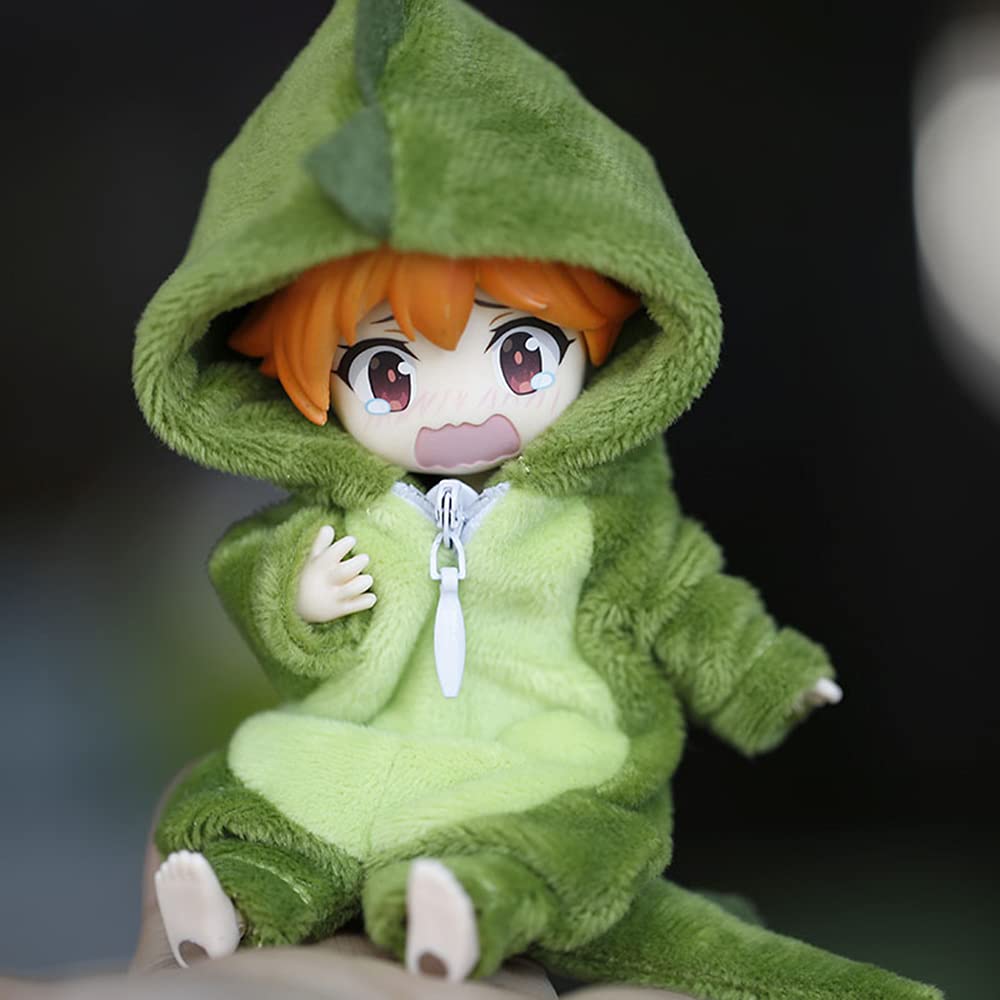 Xidondon Cute Dinosaur Animal Monster Doll Clothes For Ob11,Molly, Gsc,1/12 Bjd Doll Accessories Toys Dolls Clothes (Gr)
