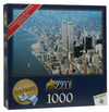 Perfalock New York Series 1000-Piece Puzzle: Above New York City