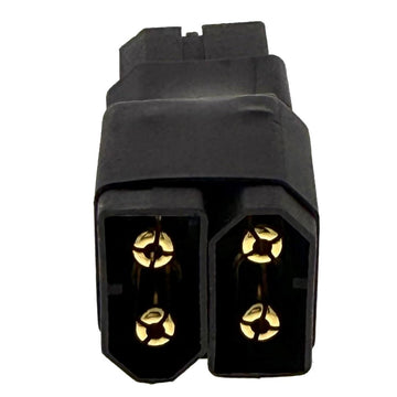 Backbayrc - Stealth Series: All Black No Wire Xt60 Serial Lipo Battery Adapter