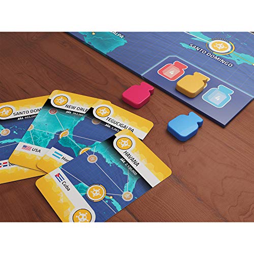 Pandemic Hot Zone: North America Board Game - Unite To Save The Continent! Cooperative Strategy Game For Kids And Adults, Ages 8