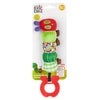 KIDS PREFERRED Teether Rattle - Very Hungry Caterpillar Toy, Plush, 1 Count, Multi