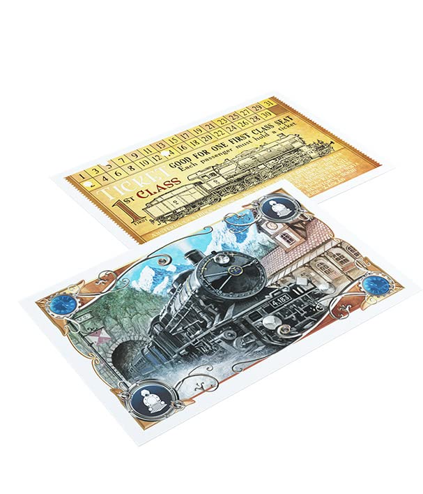 Gamegenic Ticket To Ride Europe Official Art Sleeves | All-In-One Pack Of 168 Card Sleeves | Card Game Holder | Designed For Use With The Ticket To Ride Europe Board Game | Made By Gamegenic