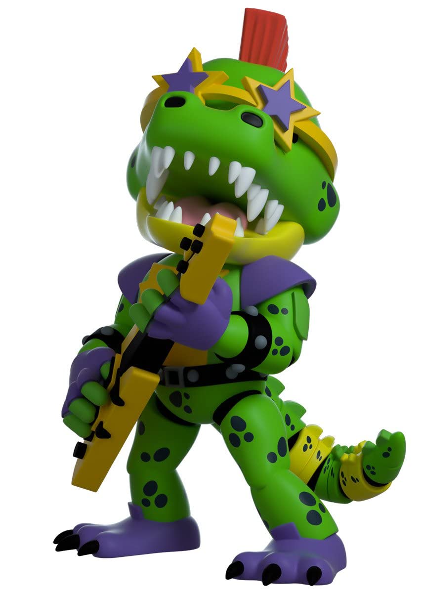Youtooz Fnaf Montgomery Gator 4.4', Five Night'S At Freddys Montgomery Gator Vinyl Figure, Collectible Montgomery Gator From Fnaf By Youtooz Fnaf Collection