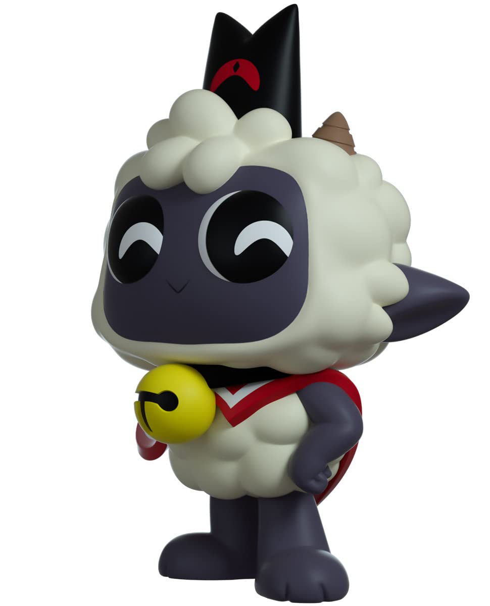 Youtooz Lamb 3.7 Vinyl Figure, Official Licensed Collectible from Cult of The Lamb Videogame, by Youtooz Cult of The Lamb Collec
