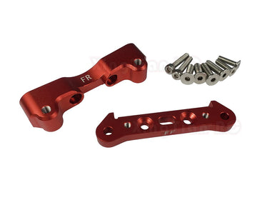 XingTian-RC Aluminum Front Lower Suspension Mount for Arrma 1/5 KRATON Outcast 8S BLX Upgrade Parts - RED