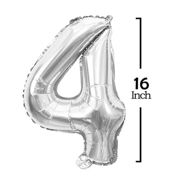 Goer 2025 Foil Number Balloons For 2025 New Year Eve Festival Party Supplies Graduation Decorations (Silver,16 Inch)