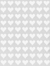 1/2 Inch (0.50) Heart Sticker Bulk Labels Sheets Diy Scrapbooking Stickers For Valentine'S Day, Stationery, Arts & Crafts 13Mm, 7560-Pack (White) By Royal Green