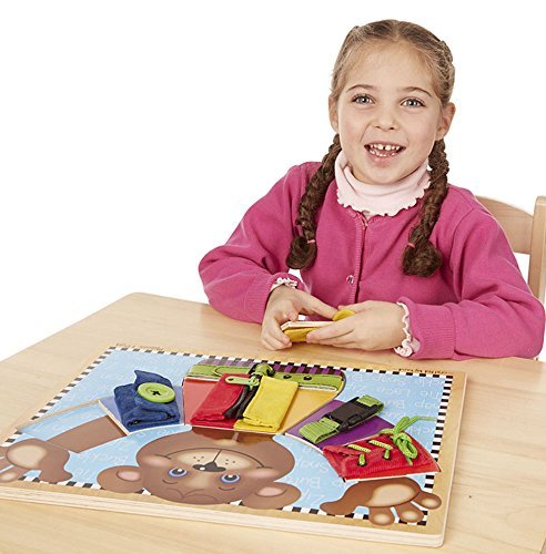Melissa & Doug Toys - Basic Skills Board