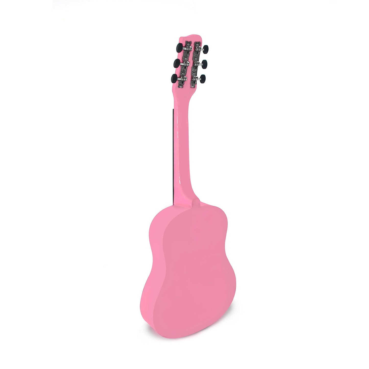 Cb Sky 30 Wooden Pink Acoustic Guitar/Girls Gift/Kids Musical Toys/Musical Instrument For Age 3-5 5-9