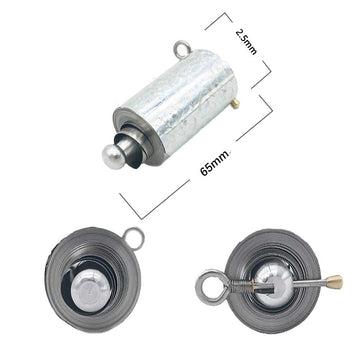 Kensally Xfunjoy 43.30'/110Cm Silver Magic Appearing Cane Magic Staff With Free Gloves And Video Turorial For Professional Magician Stage Street Magic Performance